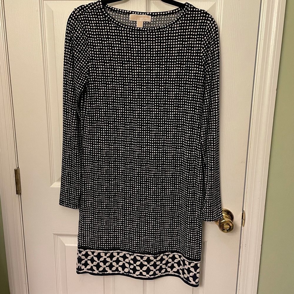 Michael Kors Black and White Dress